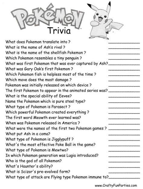 pokemon quiz zum ausdrucken.
